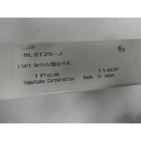 Yamatake Wobble Rod 125/250/480V-Ac 125/250V-Dc Limit Switch 8LS125-J